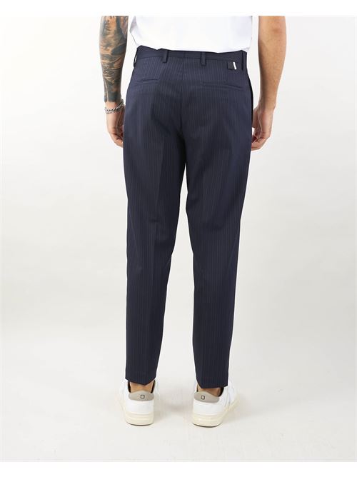 Forte trousers in pinstripe virgin wool Low Brand LOW BRAND | Pants | L1PFW24256809E044